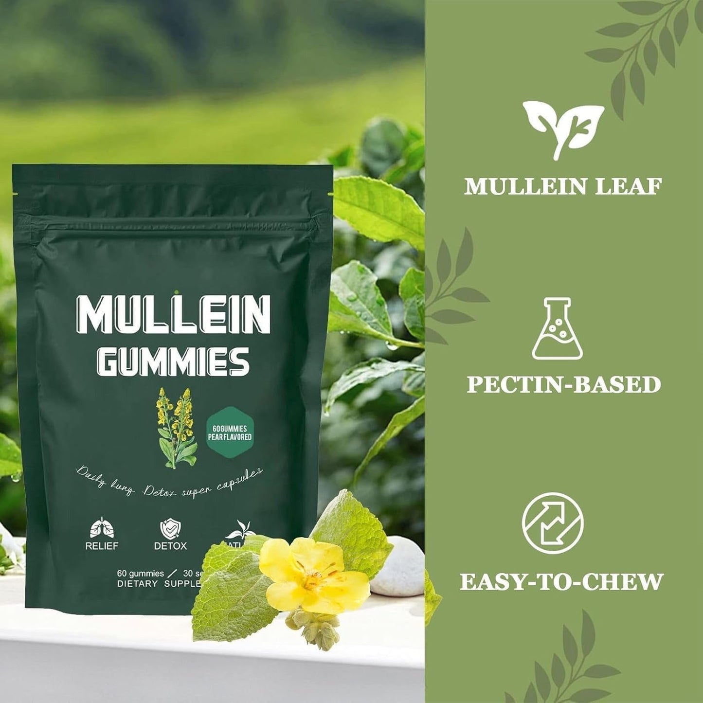 Mullein Leaf Extract Gummies