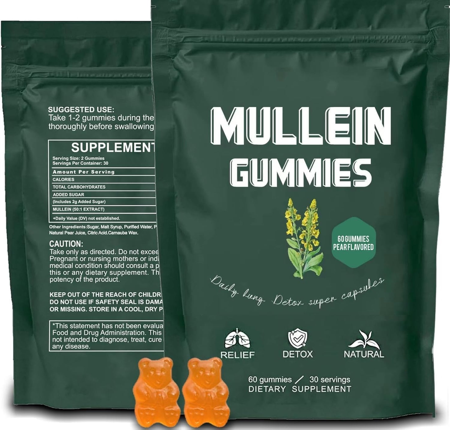 Mullein Leaf Extract Gummies