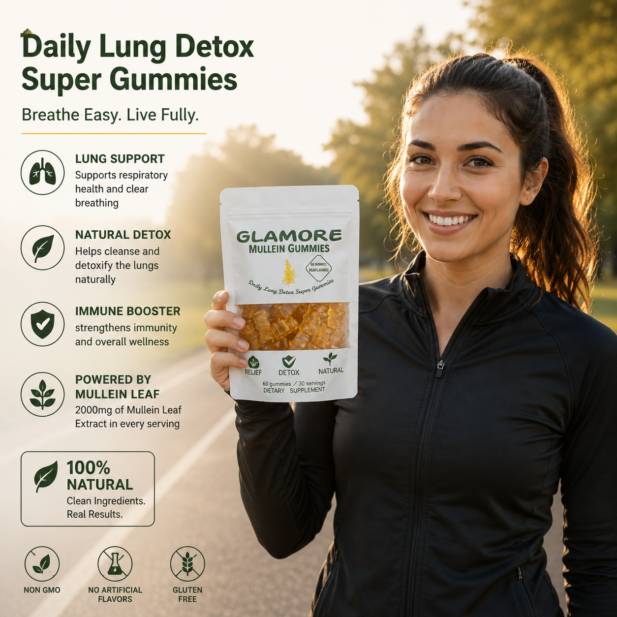 Mullein Leaf Extract Gummies